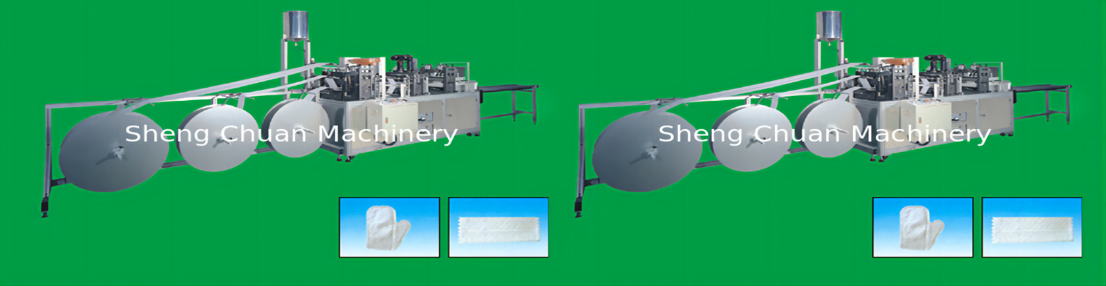 Mop & Glove Wiper Making Machine