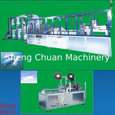 quality  Non-woven Ice Pack Making Machine+Tie Machine factory