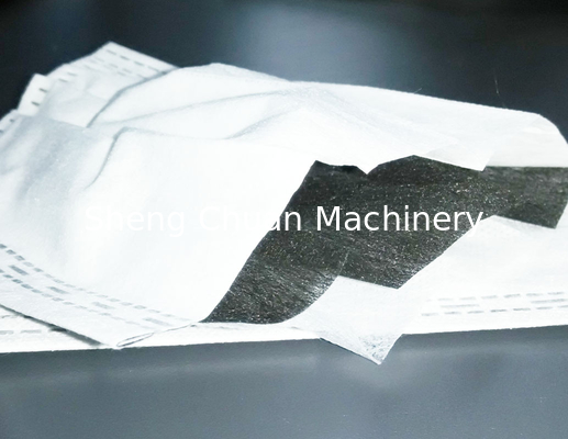 Hot sale Automatic Ultrasonic Activated Carbon 1 ply to 5 ply Mask Blank Making Machine