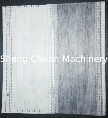 Automatic Ultrasonic Activated Carbon 1 ply to 5 ply Mask Blank Making Machine
