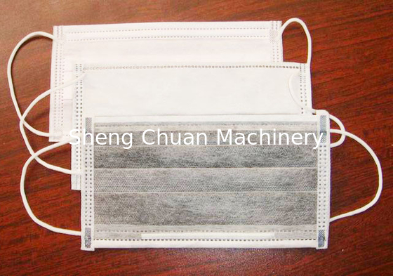 Automatic Ultrasonic Activated Carbon 1 ply to 5 ply Mask Blank Making Machine