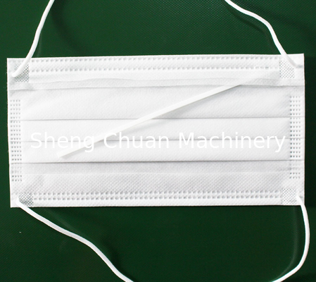 Mask Head Handing Ear Loop Making Machine with Nose Wire