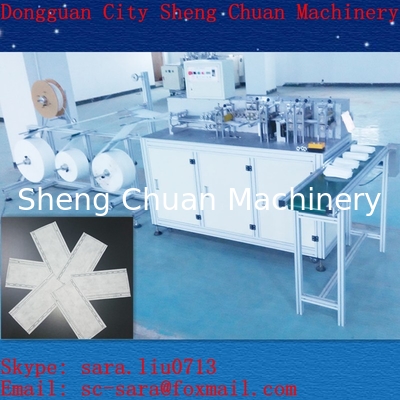 PLC Control Ultrasonic Nonwoven Mask Blank Making Machine