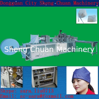 Hot Sale Automatic Non-woven Surgical Cap Making Machine