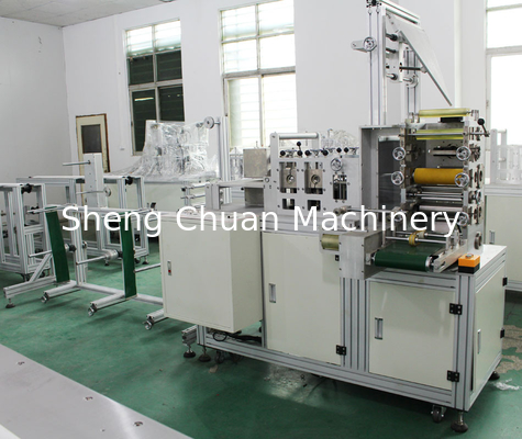 Automatic Ultrasoinc PLC Control Folding Mask Making Machine