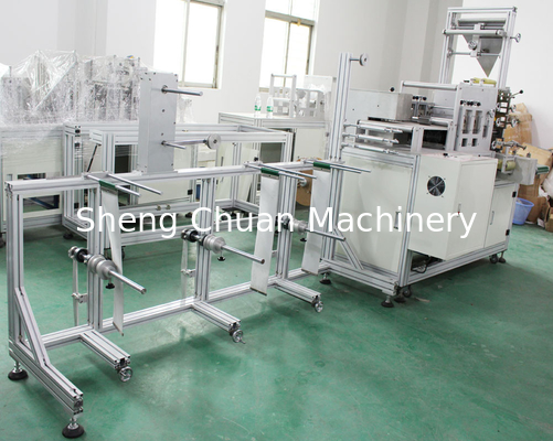 Automatic Ultrasoinc PLC Control Folding Mask Making Machine